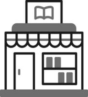 bokhandel vektor ikon