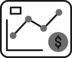 Statistik-Vektorsymbol vektor