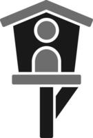 Vogel Haus Vektor Symbol