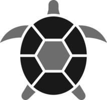 Symbol für Schildkrötenvektor vektor