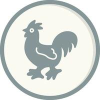 Huhn-Vektor-Symbol vektor