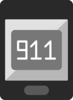 911 Anruf Vektor Symbol