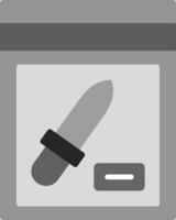 brottslighet scen vektor ikon