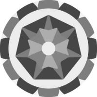 Mandala-Vektor-Symbol vektor