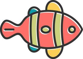 clown fisk vektor ikon