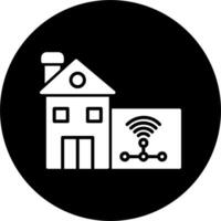 Smart-Home-Vektorsymbol vektor