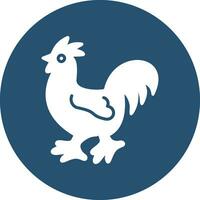 Huhn-Vektor-Symbol vektor