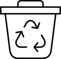 Recycling-Vektor-Symbol vektor