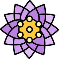 Mexikaner Aster Vektor Symbol