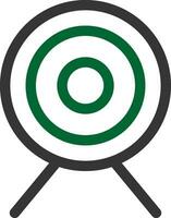 bullseye kreativ Symbol Design vektor