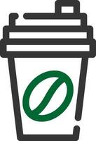 Kaffee kreatives Icon-Design vektor