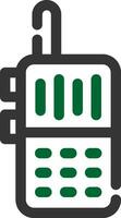 Walkie-Talkies kreatives Icon-Design vektor