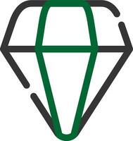 Diamant kreatives Icon-Design vektor