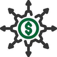 Crowdfunding Portal kreativ Symbol Design vektor