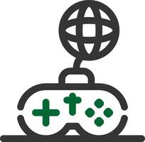 online Spiele kreativ Symbol Design vektor