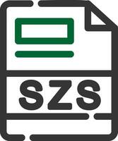 szs kreativ Symbol Design vektor