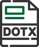 dotx kreativ Symbol Design vektor