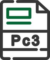 pc3 kreativ Symbol Design vektor