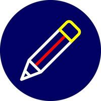 kreatives Icon-Design mit Bleistift vektor