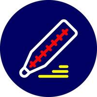 termometer kreativ ikon design vektor