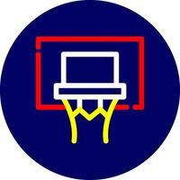 Basketball kreatives Icon-Design vektor