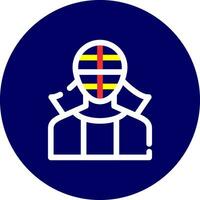 Kendo kreatives Icon-Design vektor