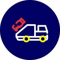 Müll LKW kreativ Symbol Design vektor