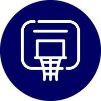 Basketball kreatives Icon-Design vektor