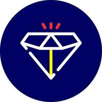 Diamant kreatives Icon-Design vektor