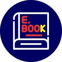 ebook kreativ Symbol Design vektor