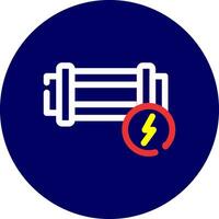 elektrisch Zaun kreativ Symbol Design vektor