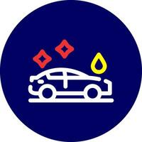 Auto waschen kreativ Symbol Design vektor