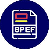 spef kreativ Symbol Design vektor