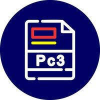 pc3 kreativ Symbol Design vektor