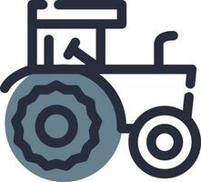traktor kreativ ikon design vektor
