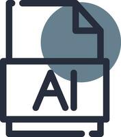 ai-Datei kreatives Icon-Design vektor