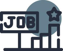 Job kreatives Icon-Design vektor