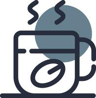 Kaffee kreatives Icon-Design vektor