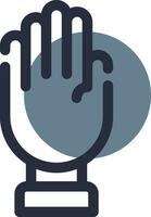 Hand kreativ Symbol Design vektor