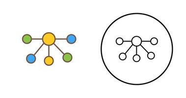 Vektorsymbol für Knoten vektor