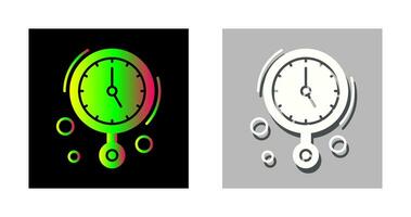 Wanduhr-Vektorsymbol vektor