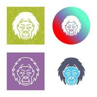 Orang-Utan-Vektorsymbol vektor