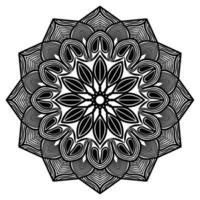 islamisches und arabisches Musterdesign von Mandala-Grafikdesign vektor