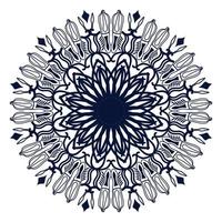 islamische Mandala-Ornament-Illustration mit arabischem Design vektor