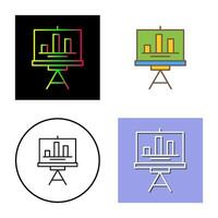 Statistik-Vektorsymbol vektor