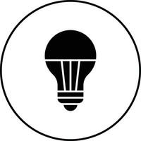 Vektorsymbol für LED-Lampe vektor