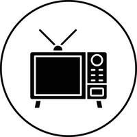 TV-Vektor-Symbol vektor