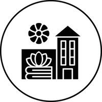 Wellness Resort Vektor Symbol