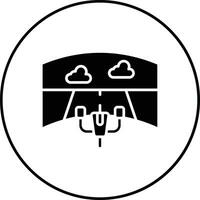 Bewegung Simulator Vektor Symbol