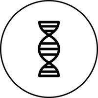 DNA-Vektor-Symbol vektor